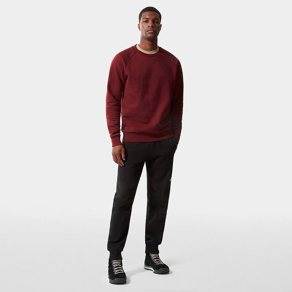 Svetre The North Face Raglan Redbox Panske Tmavo Červené | YVK-095472