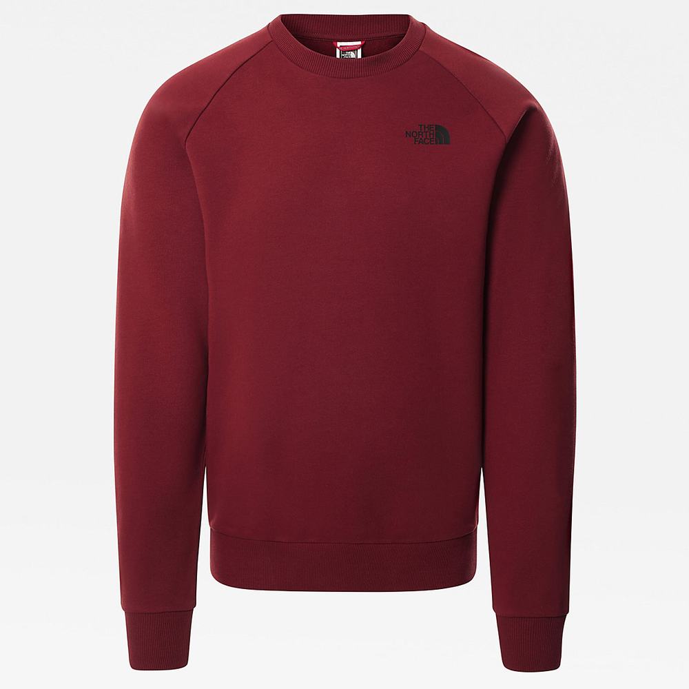Svetre The North Face Raglan Redbox Panske Tmavo Červené | YVK-095472