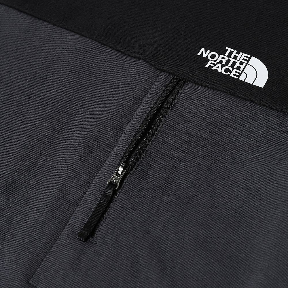 Svetre The North Face SLACKER Chlapcenske Siva Čierne | RCB-187602