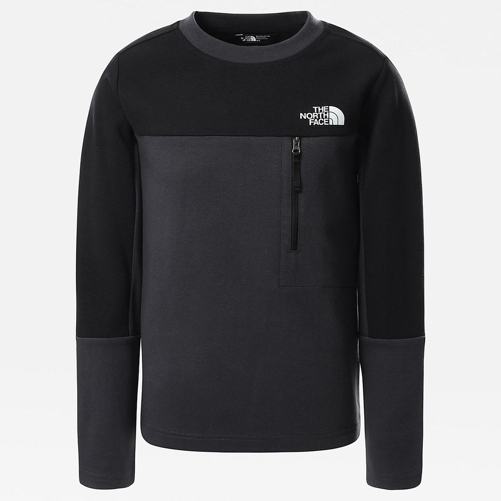 Svetre The North Face SLACKER Chlapcenske Siva Čierne | RCB-187602