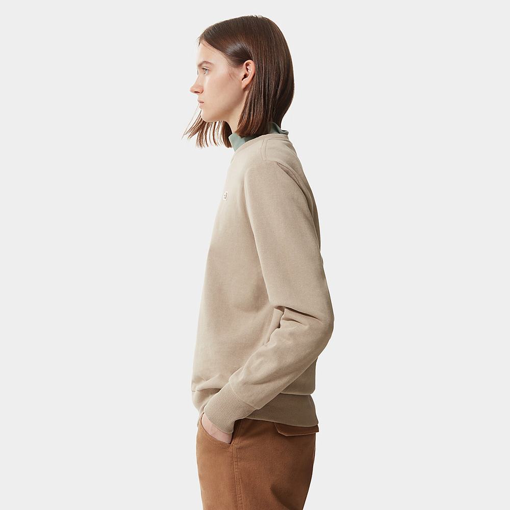 Svetre The North Face Scrap Grafika Damske Svetlo Hnede | SYX-527891