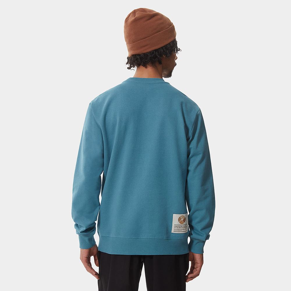 Svetre The North Face Scrap Grafika Panske Modre | LOX-874196