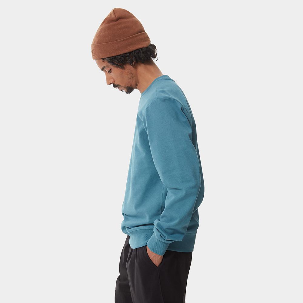 Svetre The North Face Scrap Grafika Panske Modre | LOX-874196