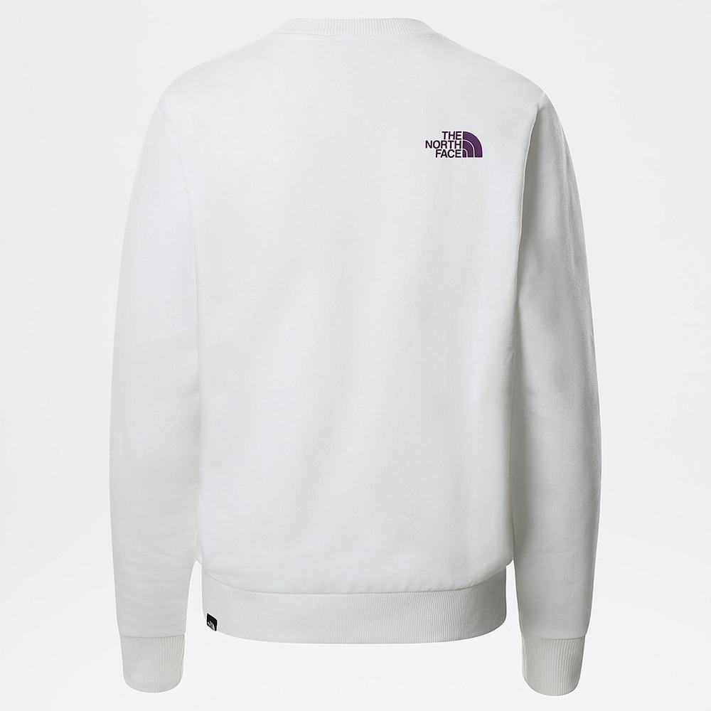 Svetre The North Face Standard Damske Biele Nachový Leopardie | ABO-309174