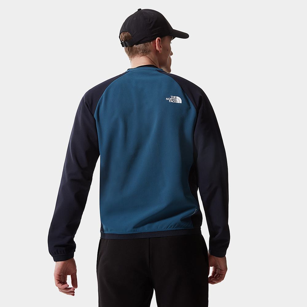 Svetre The North Face TEKWARE FLEECE Panske Modre Námornícka Modrá | FMX-258647