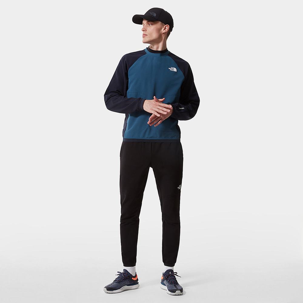 Svetre The North Face TEKWARE FLEECE Panske Modre Námornícka Modrá | FMX-258647