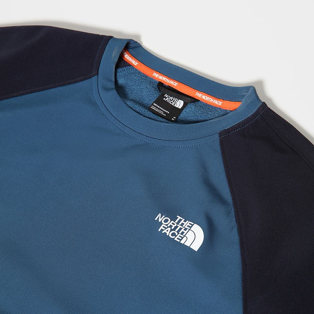 Svetre The North Face TEKWARE FLEECE Panske Modre Námornícka Modrá | FMX-258647