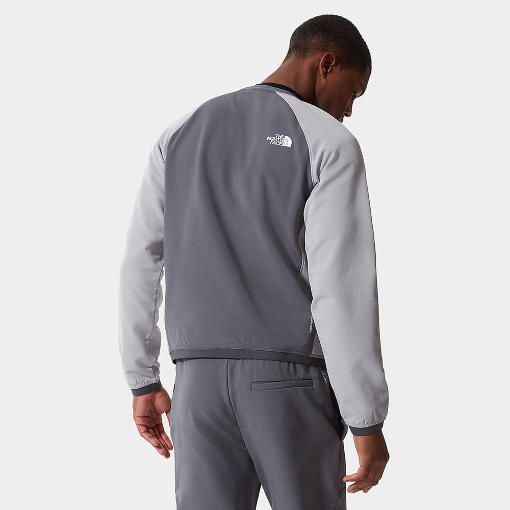 Svetre The North Face TEKWARE FLEECE Panske Siva | GFY-678392