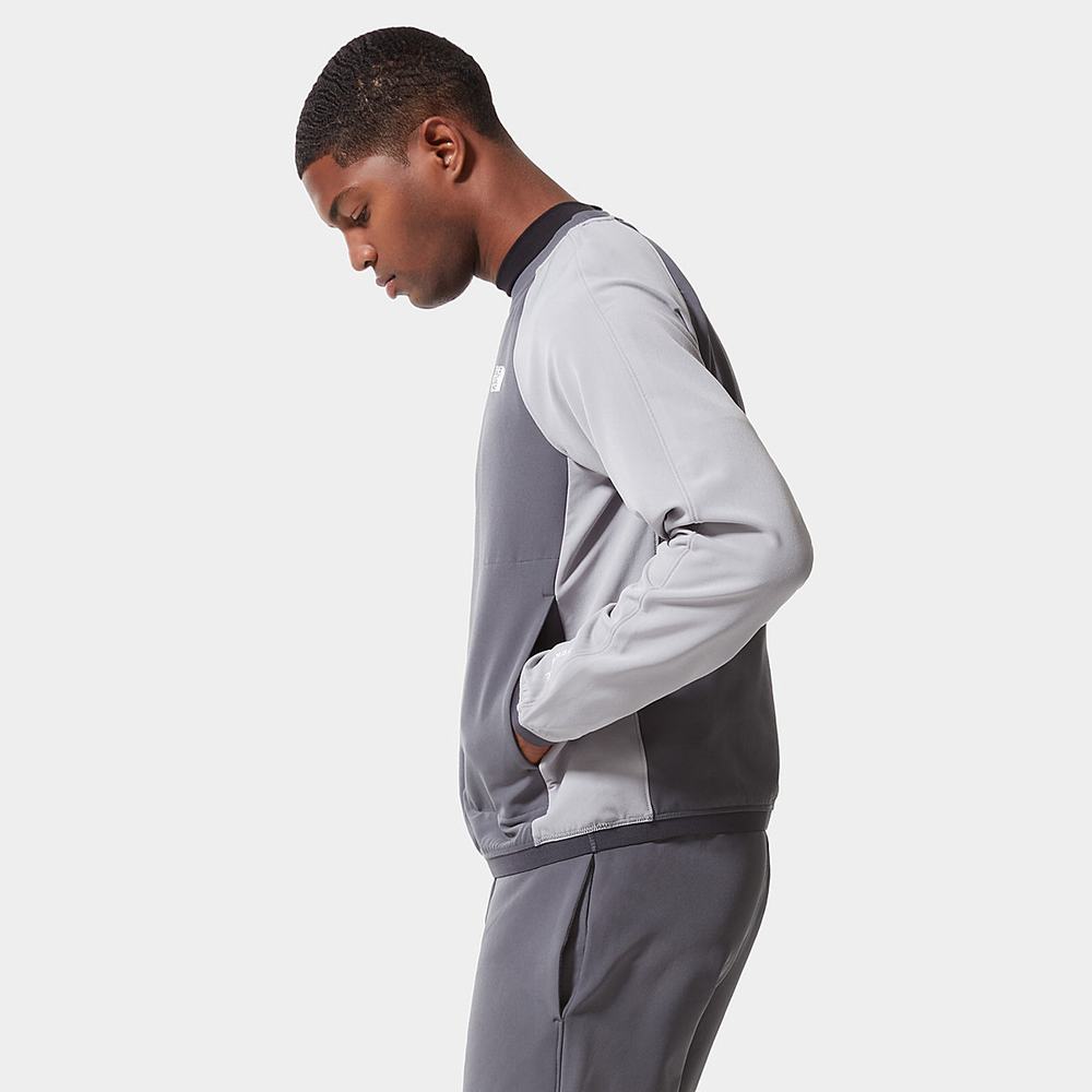 Svetre The North Face TEKWARE FLEECE Panske Siva | GFY-678392