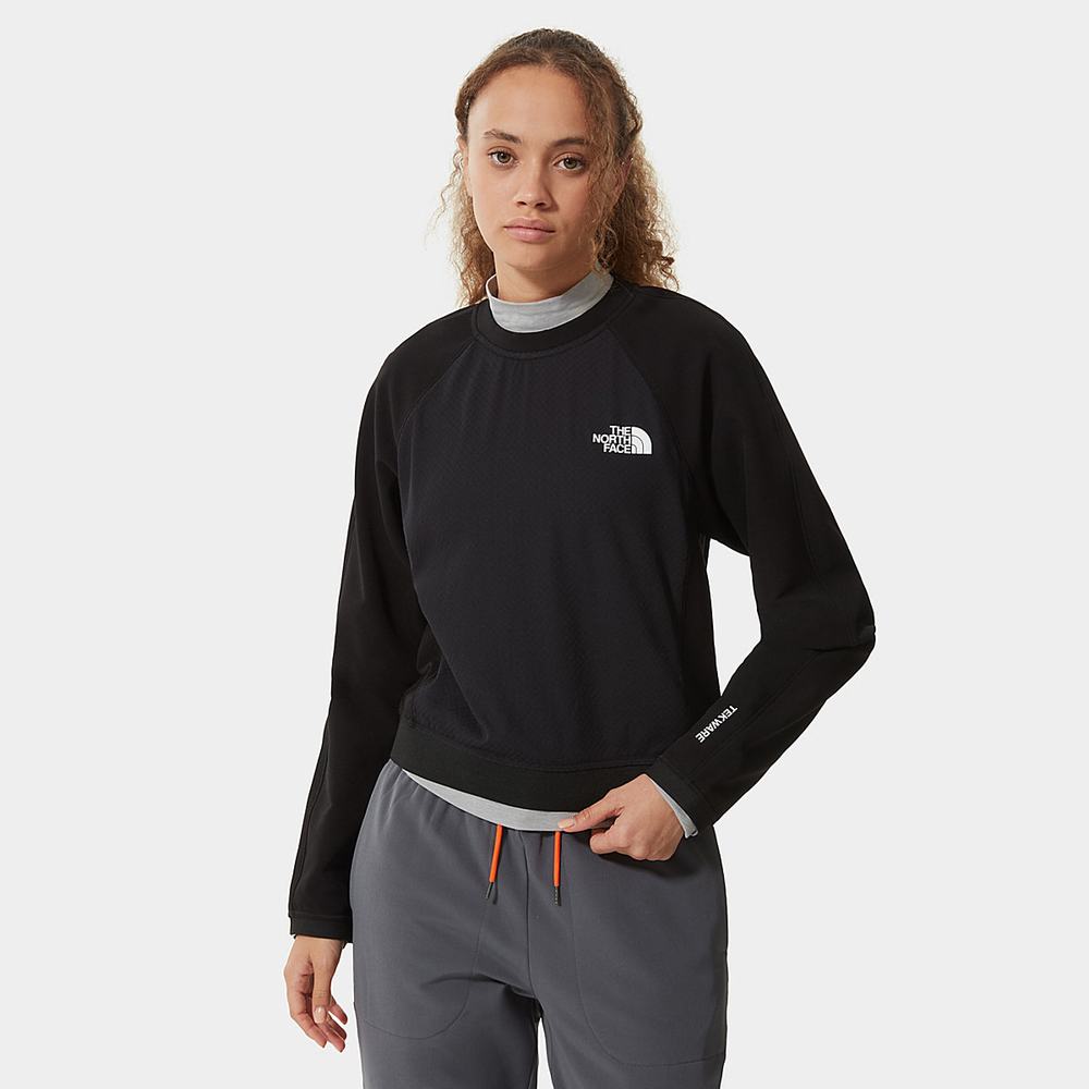 Svetre The North Face Tekware® FUTUREFLEECE™ Damske Čierne | DFN-389071