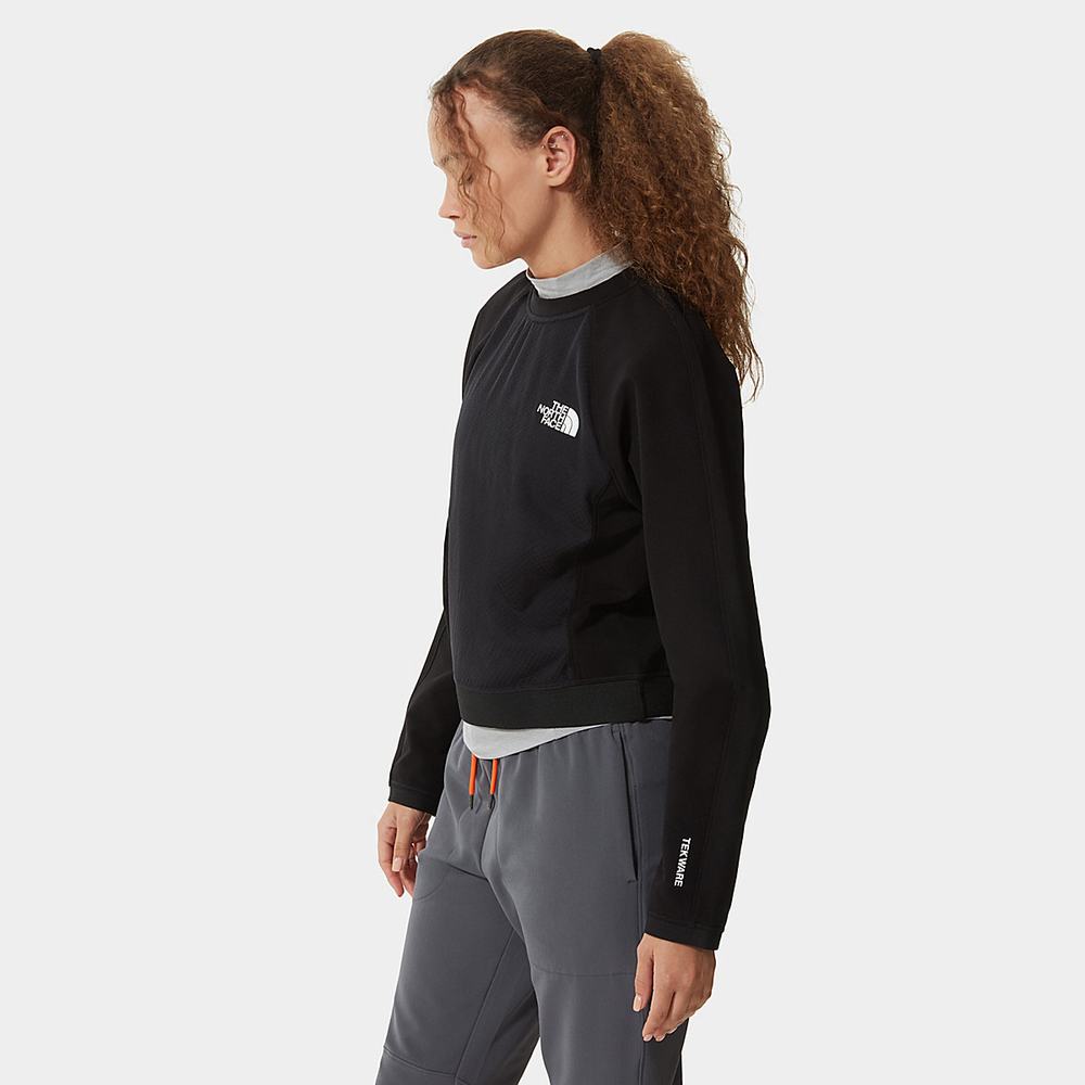 Svetre The North Face Tekware® FUTUREFLEECE™ Damske Čierne | DFN-389071