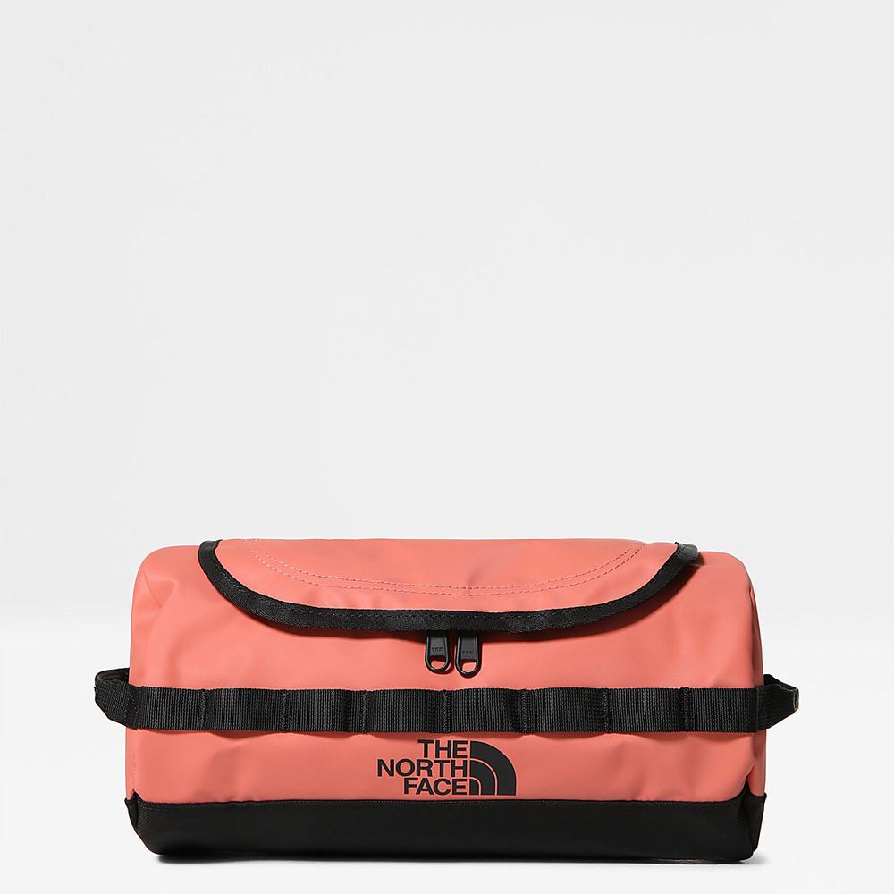 Tasky The North Face BASE CAMP TRAVEL WASHBAG LARGE Damske Ruzove Čierne | RDX-395814