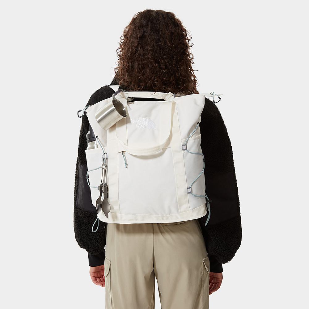 Tasky The North Face BOREALIS TOTE Panske Biele Tmavo Strieborne Modre | CYN-486170