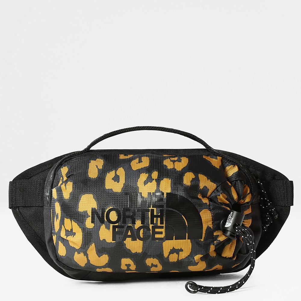 Taška na boilies The North Face BOZER III BUM BAG - SMALL Panske Žlté Leopardie Čierne | NHJ-043178