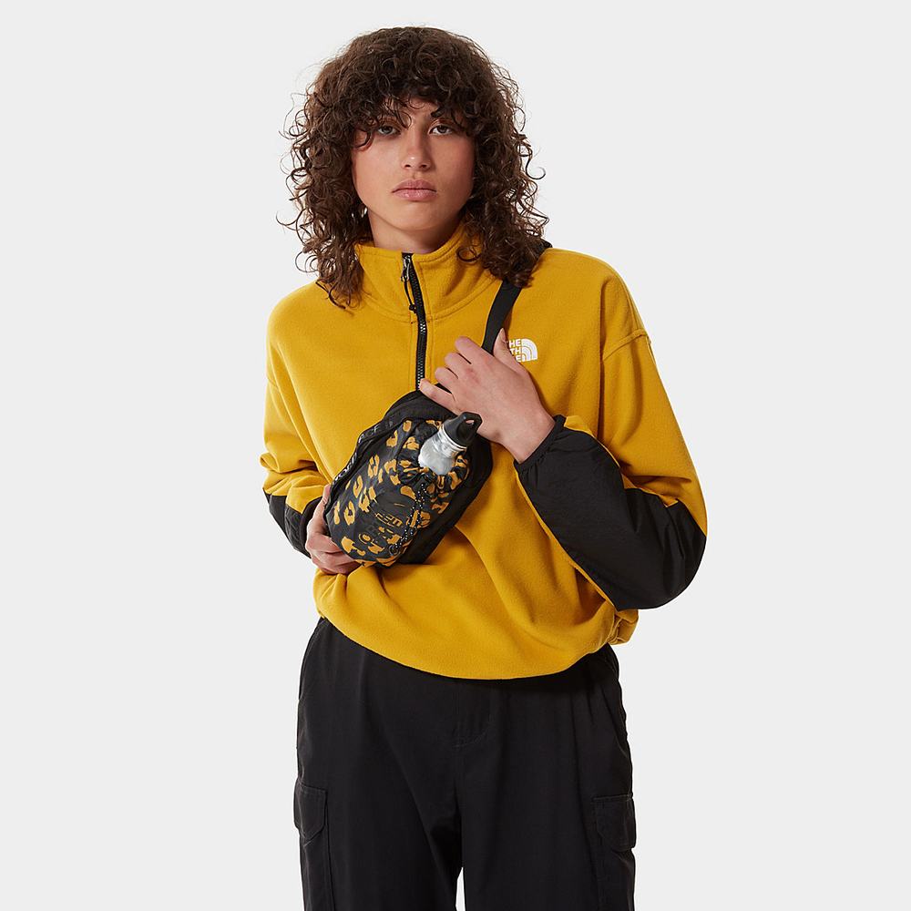 Taška na boilies The North Face BOZER III BUM BAG - SMALL Damske Žlté Leopardie Čierne | NZW-752806