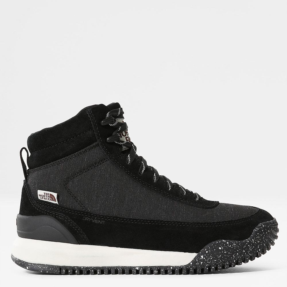 Tenisky The North Face Back-to-Berkeley III Regrind Damske Čierne Biele | IBE-764312