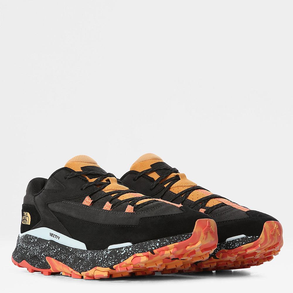 Tenisky The North Face VECTIV TARAVAL STREET Panske Čierne Oranžové | XMI-672491