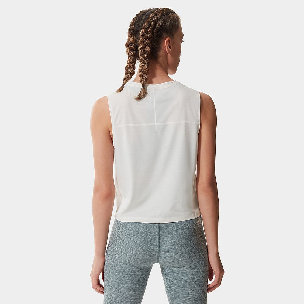 Tielko The North Face Active Trailove Relaxed Damske Biele | UGP-769435