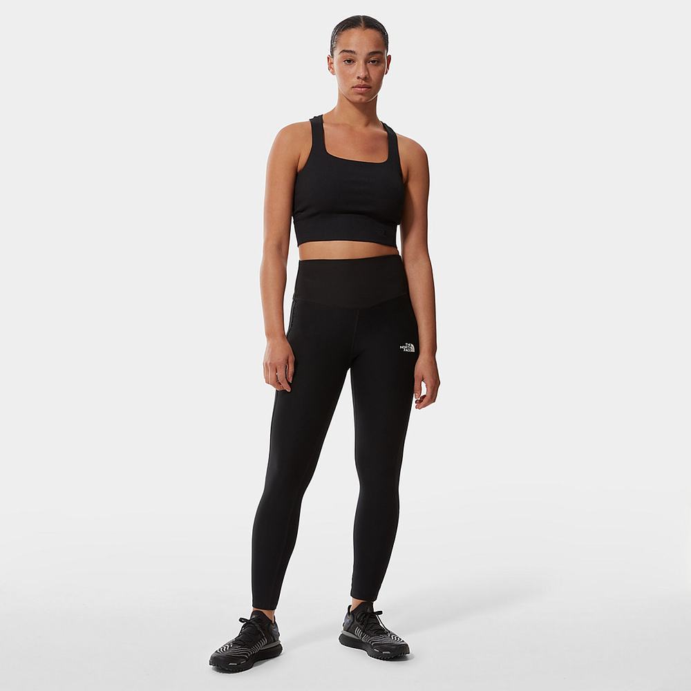 Tielko The North Face Active Trailove Ruby Hill Rebrovaný Damske Čierne | PXZ-269015