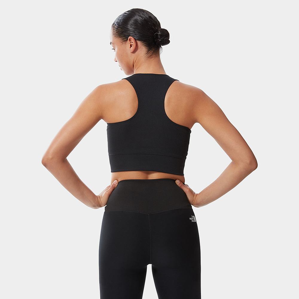 Tielko The North Face Active Trailove Ruby Hill Rebrovaný Damske Čierne | PXZ-269015