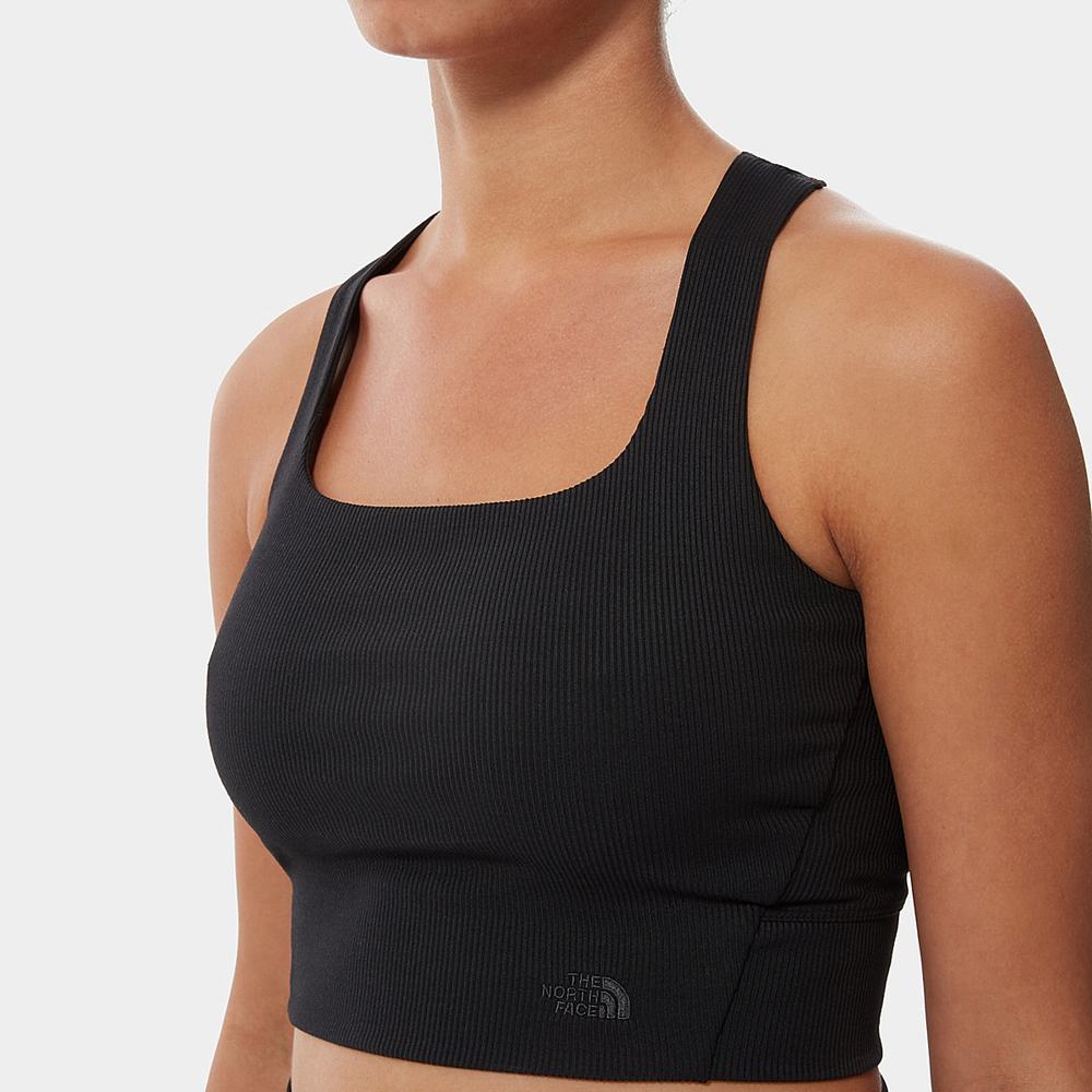 Tielko The North Face Active Trailove Ruby Hill Rebrovaný Damske Čierne | PXZ-269015