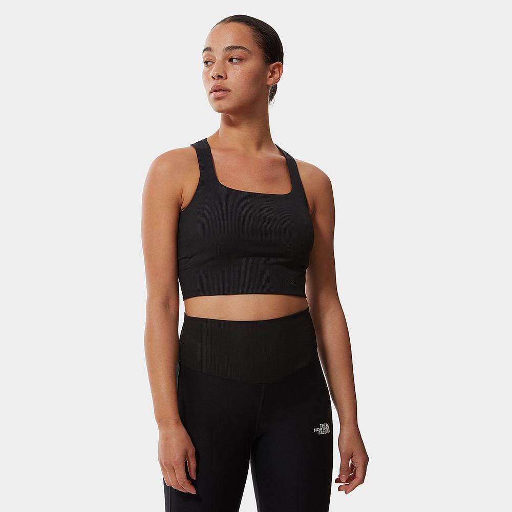Tielko The North Face Active Trailove Ruby Hill Rebrovaný Damske Čierne | PXZ-269015