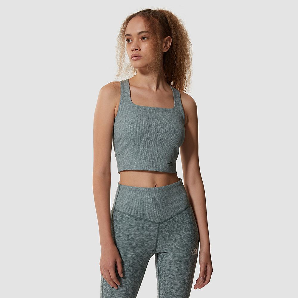 Tielko The North Face Active Trailove Ruby Hill Rebrovaný Damske Zelene | SQM-572690