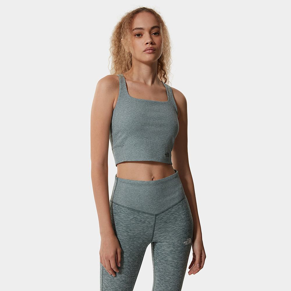 Tielko The North Face Active Trailove Ruby Hill Rebrovaný Damske Zelene | SQM-572690