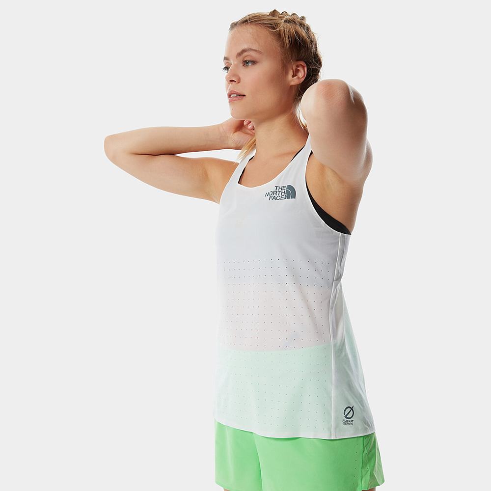 Tielko The North Face FLIGHT SERIES™ WEIGHTLESS Damske Biele | QZX-413706