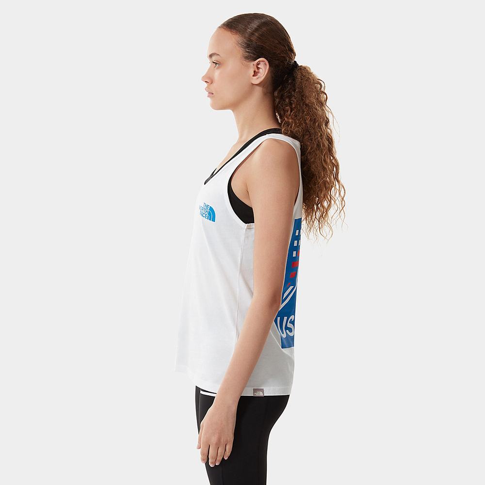 Tielko The North Face INTERNATIONAL COLLECTION Damske Biele | QTA-597603