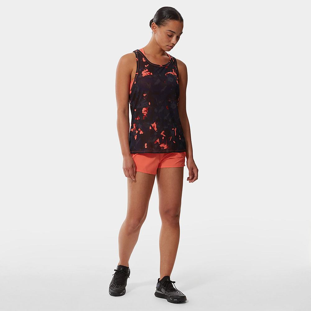 Tielko The North Face Printed Wander Damske Oranžové | LJP-402386