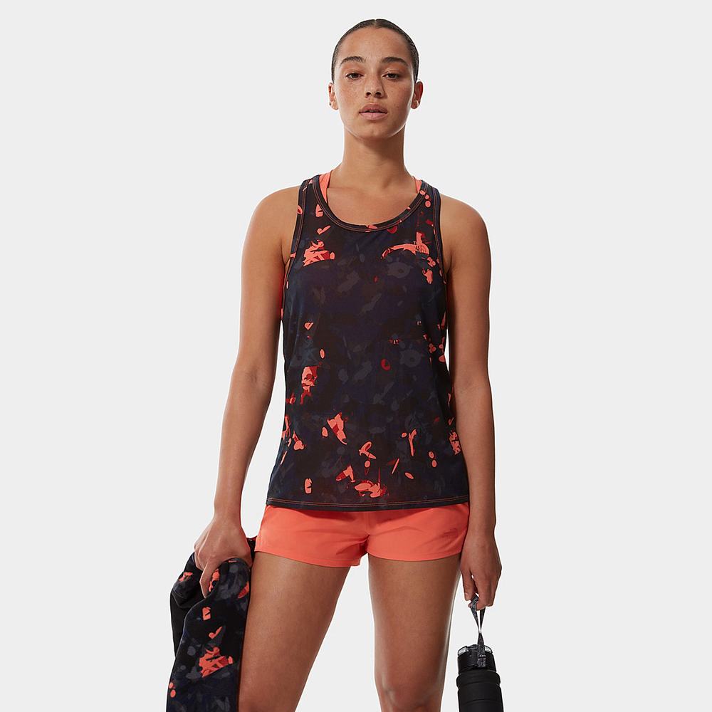 Tielko The North Face Printed Wander Damske Oranžové | LJP-402386
