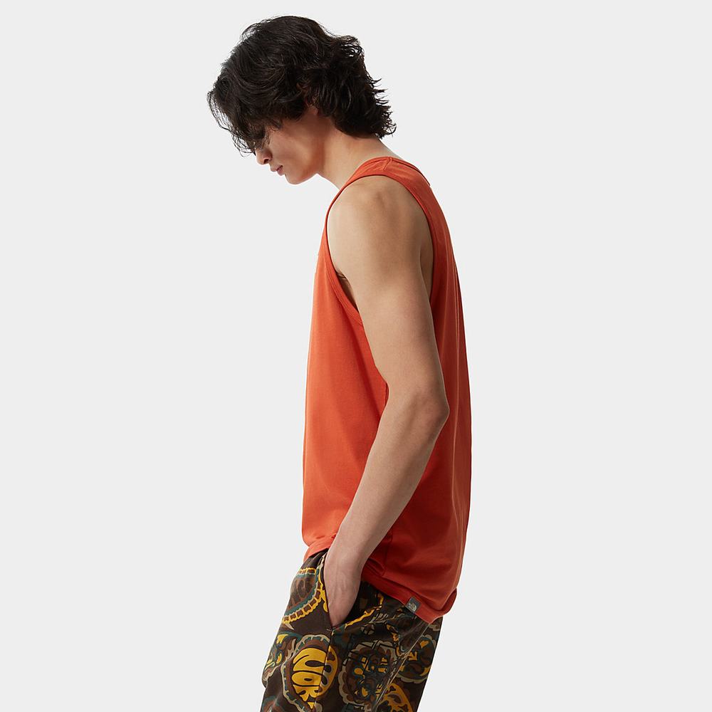 Tielko The North Face Summer Panske Oranžové | IBC-135607