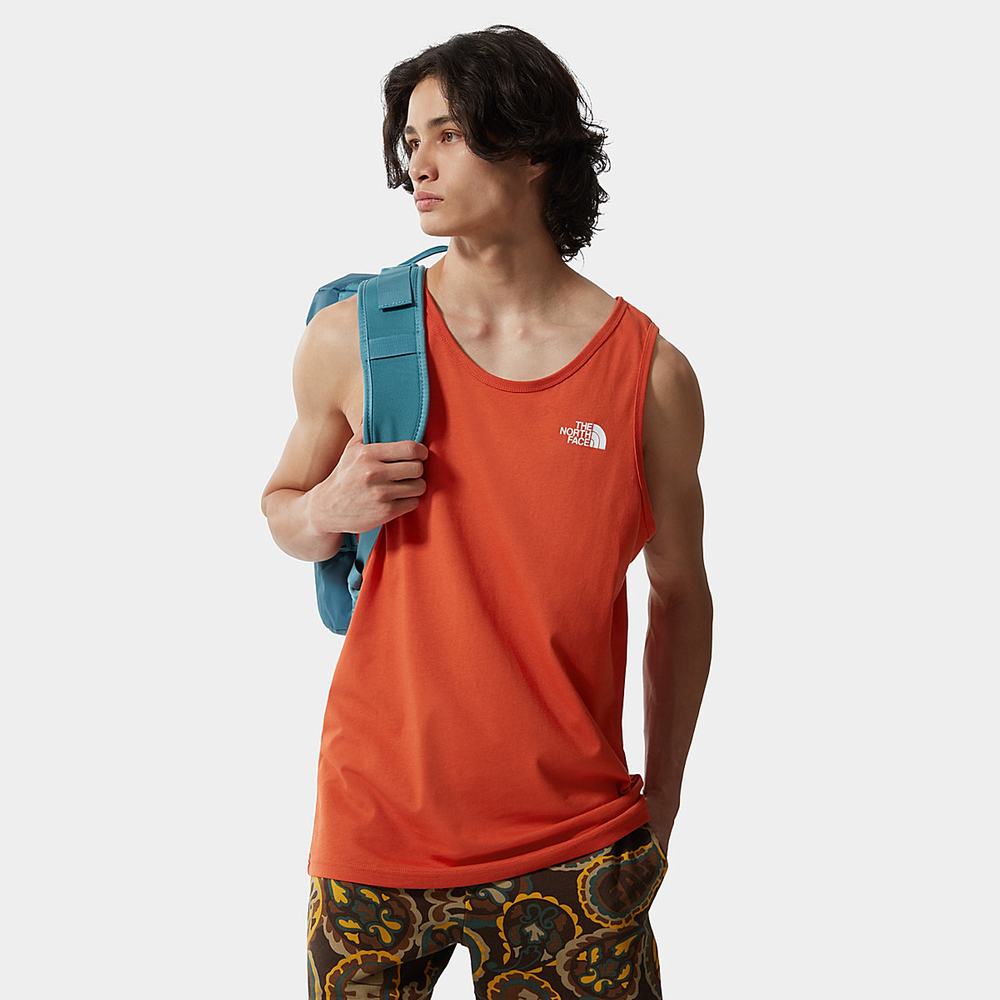 Tielko The North Face Summer Panske Oranžové | IBC-135607