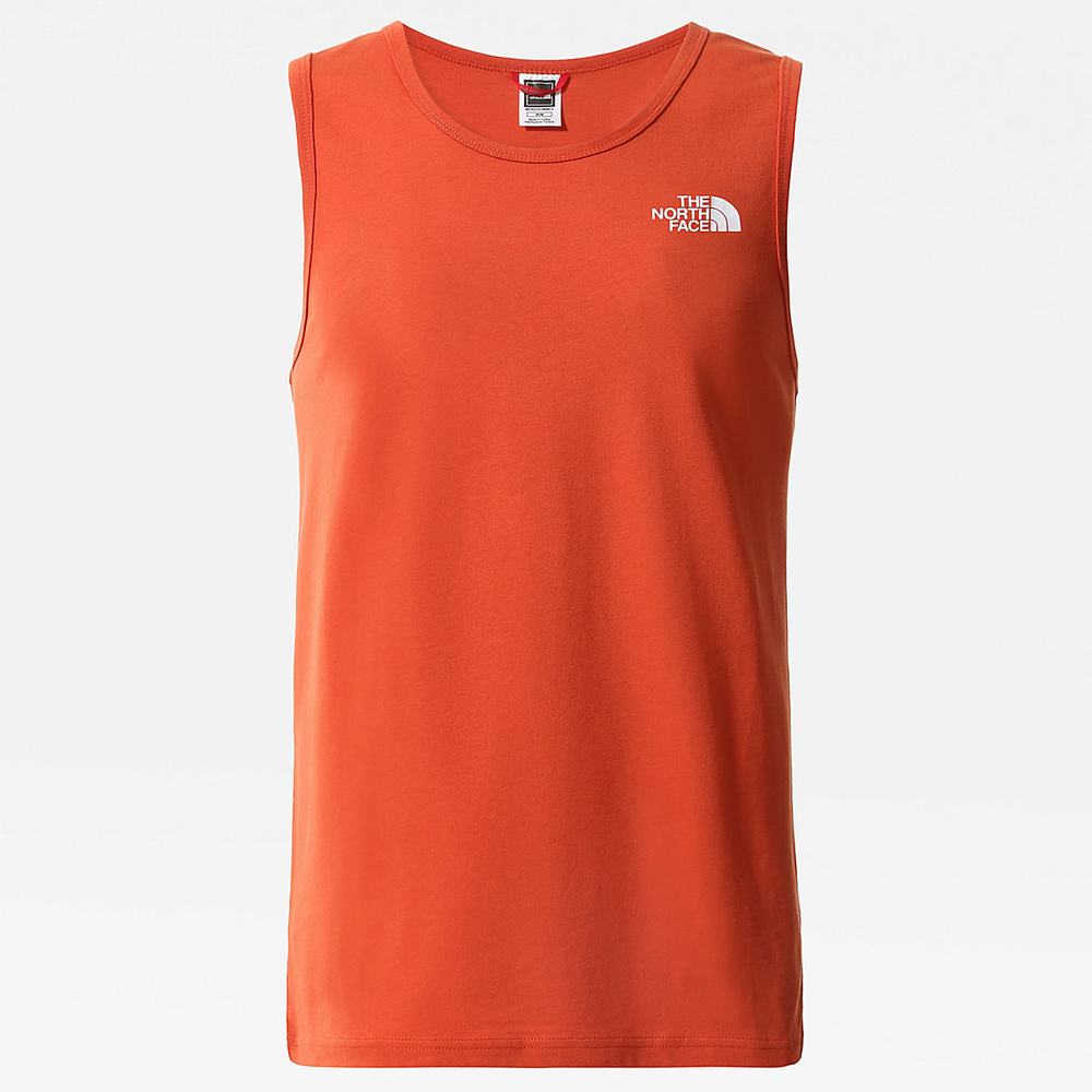 Tielko The North Face Summer Panske Oranžové | IBC-135607