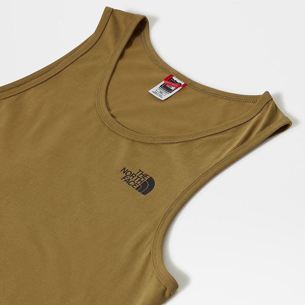 Tielko The North Face Summer Panske Zelene | BDK-395028