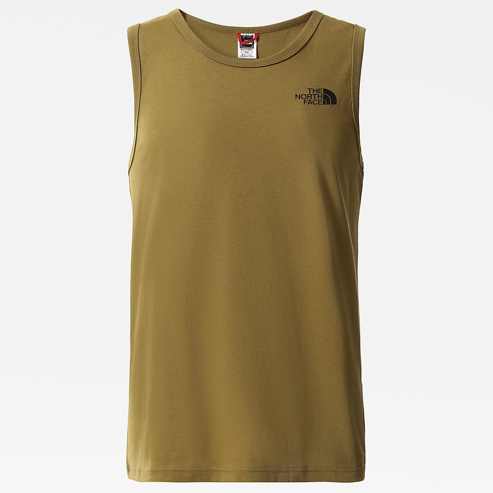 Tielko The North Face Summer Panske Zelene | BDK-395028