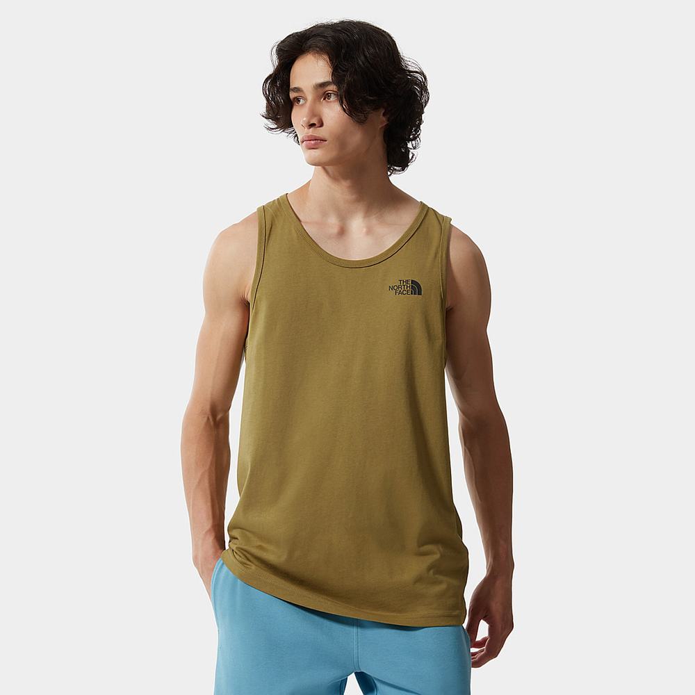 Tielko The North Face Summer Panske Zelene | BDK-395028
