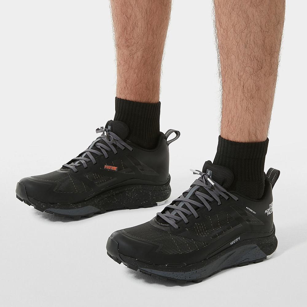 Trailove Bezecke Tenisky The North Face VECTIV™ FUTURELIGHT™ Infinite Reflect Panske Čierne Siva | BQJ-194867
