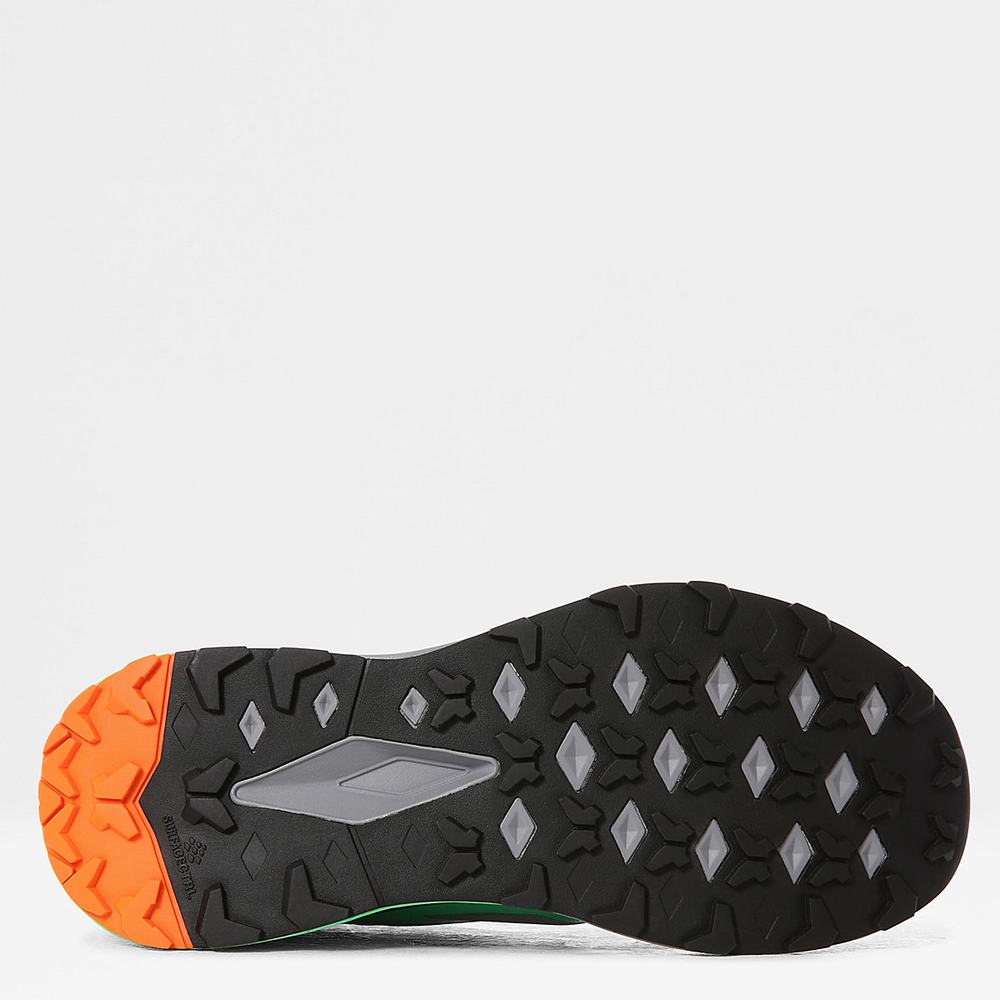 Trailove Bezecke Tenisky The North Face VECTIV ENDURIS Panske Siva Zelene | CKO-301975