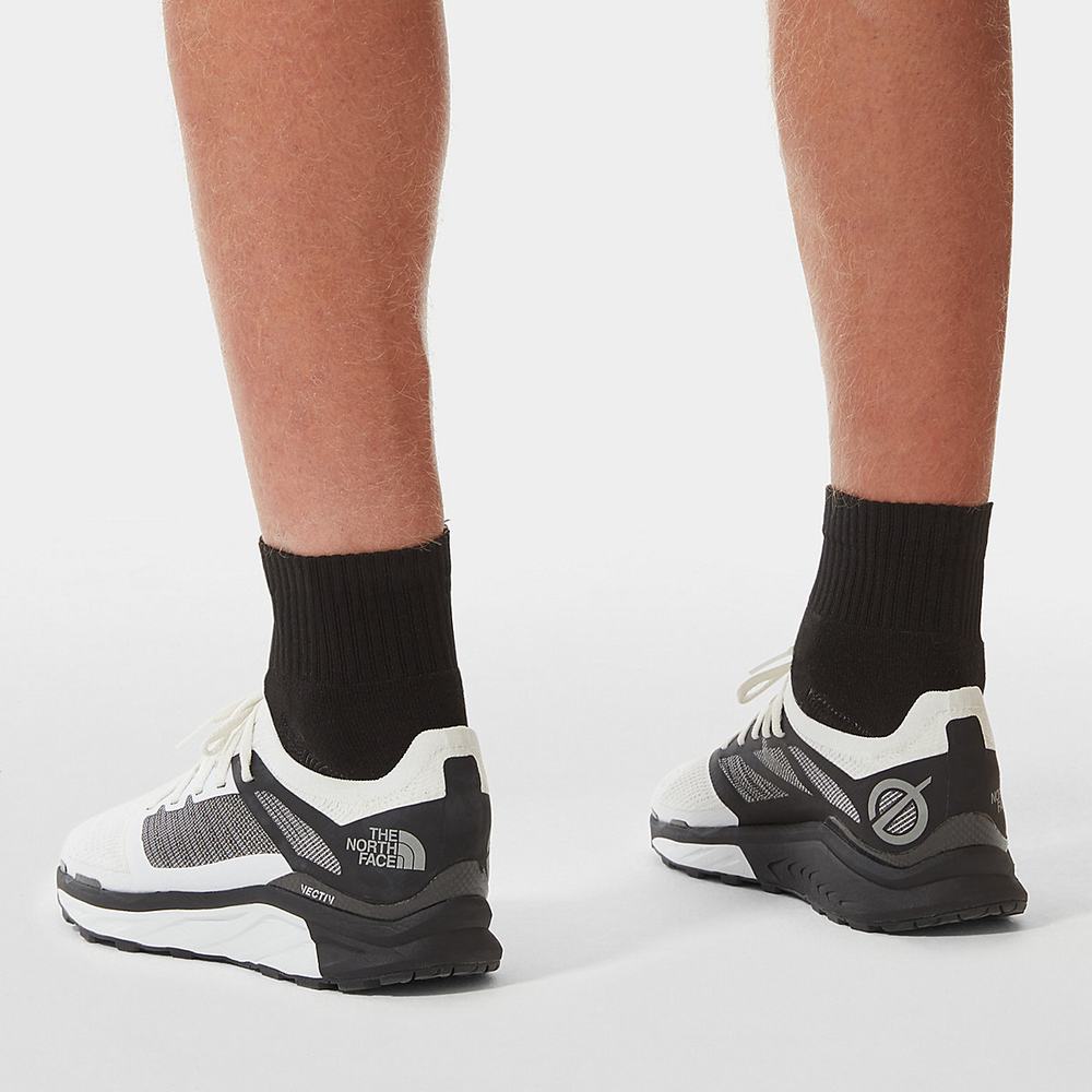 Trailove Bezecke Tenisky The North Face FLIGHT SERIES™ VECTIV Panske Biele Čierne | CZQ-935642