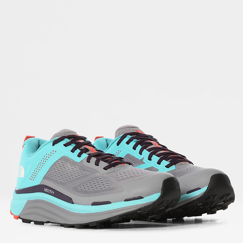 Trailove Bezecke Tenisky The North Face VECTIV ENDURIS Damske Siva Modre | JXG-543891