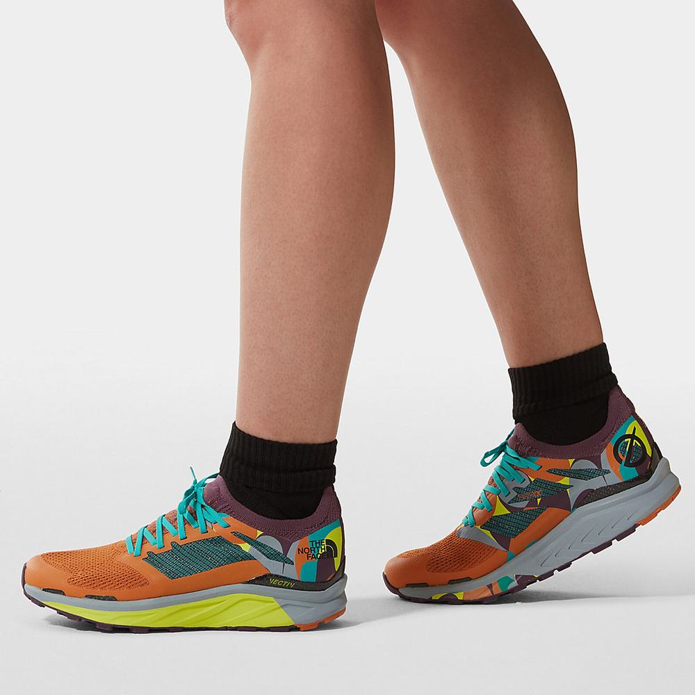 Trailove Bezecke Tenisky The North Face FLIGHT SERIES™ TRAVIS WELLER VECTIV Damske Oranžové Nachový | NEA-921536