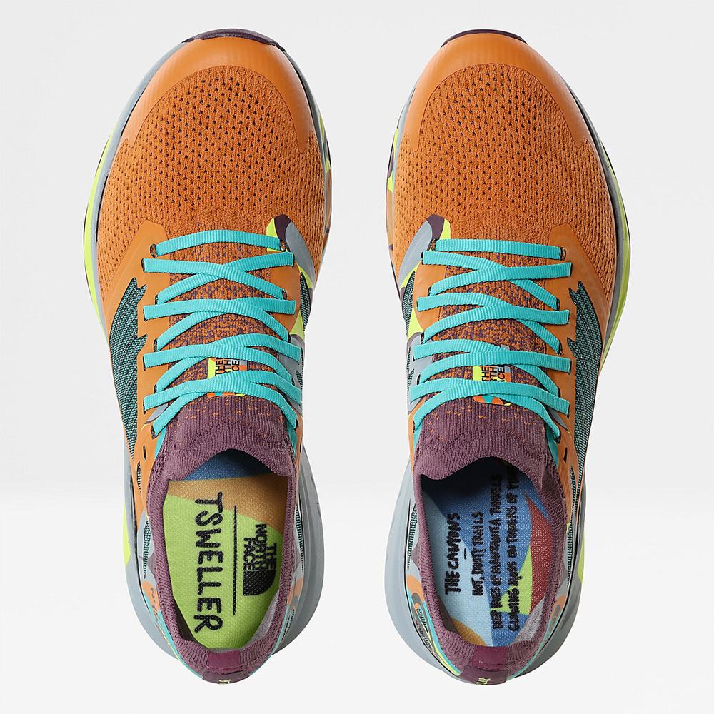 Trailove Bezecke Tenisky The North Face FLIGHT SERIES™ TRAVIS WELLER VECTIV Damske Oranžové Nachový | NEA-921536