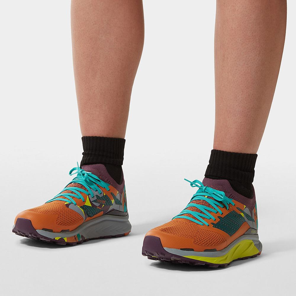 Trailove Bezecke Tenisky The North Face FLIGHT SERIES™ TRAVIS WELLER VECTIV Damske Oranžové Nachový | NEA-921536
