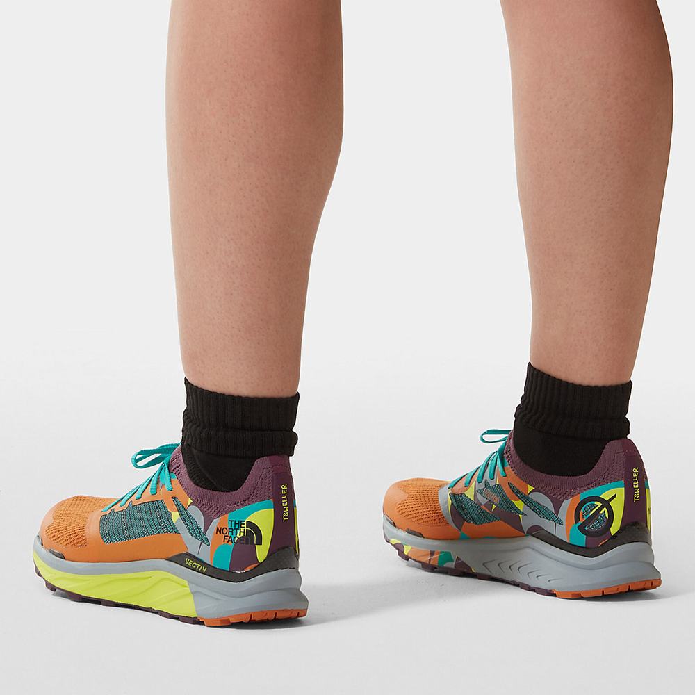Trailove Bezecke Tenisky The North Face FLIGHT SERIES™ TRAVIS WELLER VECTIV Damske Oranžové Nachový | NEA-921536