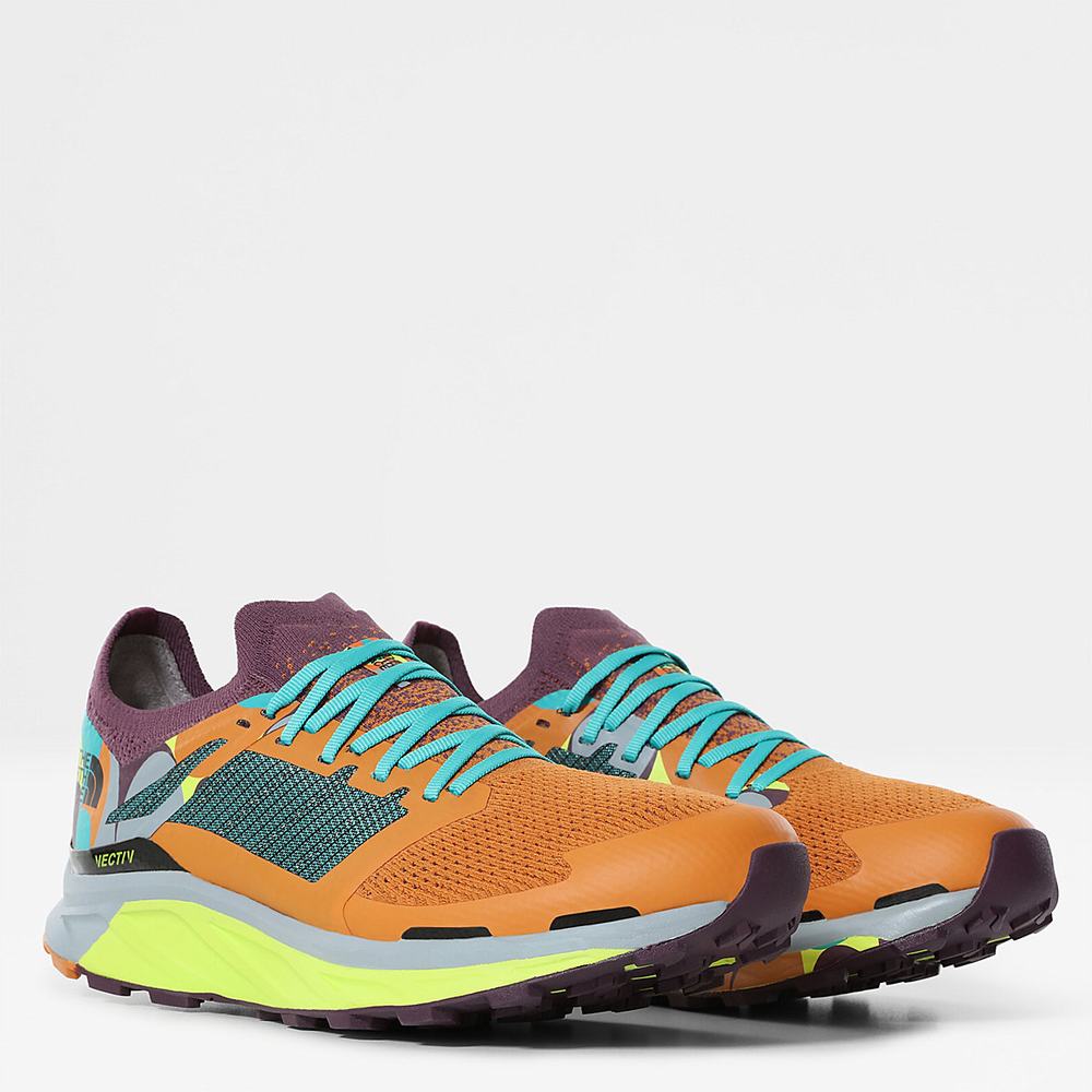 Trailove Bezecke Tenisky The North Face FLIGHT SERIES™ TRAVIS WELLER VECTIV Damske Oranžové Nachový | NEA-921536