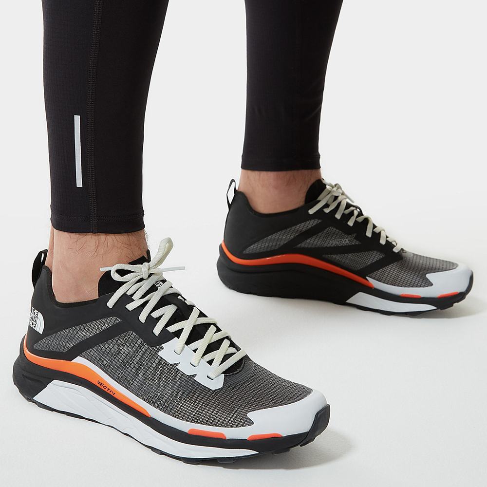 Trailove Bezecke Tenisky The North Face VECTIV INFINITE Panske Biele Čierne | QBL-638172