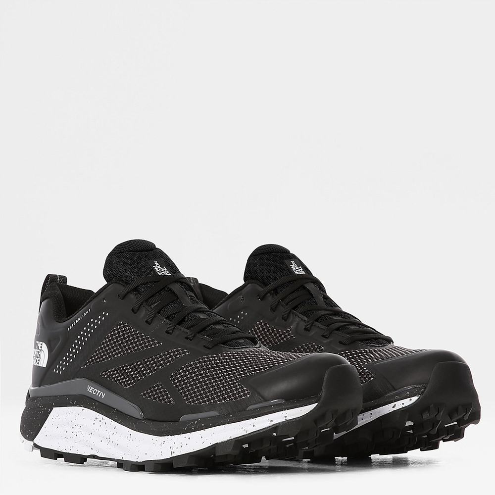 Trailove Bezecke Tenisky The North Face VECTIV™ FUTURELIGHT™ Enduris Reflect Panske Čierne Biele | RKN-489362