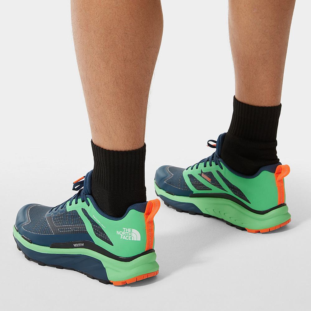 Trailove Bezecke Tenisky The North Face VECTIV™ FUTURELIGHT™ Infinite Panske Námornícka Modrá Zelene | SUK-012746